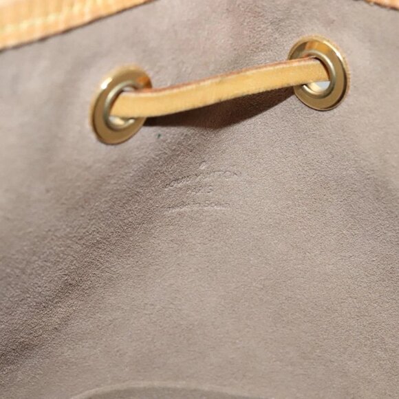 LOUIS VUITTON Monogram Multicolor Petit Noe Bag Black M42230 LV Auth PP401A - Picture 10 of 16